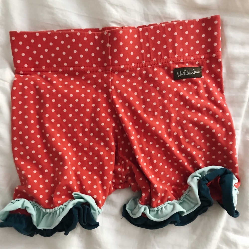 Matilda Jane Polka Dot Ruffle Shorts